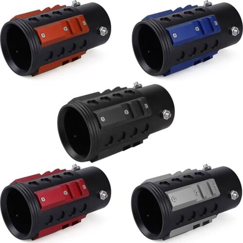 Universal Car Rear Exhaust Pipe Tail Muffler Tip Throat Tail Pipe Accessory