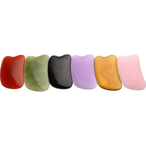 1Pcs Gua Sha Scraping Massage Tool Body Massager Guasha Board SPA Acupuncture Scraper For Face Body Arm Beauty Massage Tool