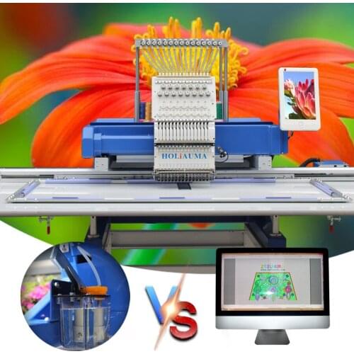 10 Years Service!!!Cheap Cost Swf Brother Pe800 Similar Computer Embroidery Machine 1 Head 15 Needles Multi Function 500*1200mm