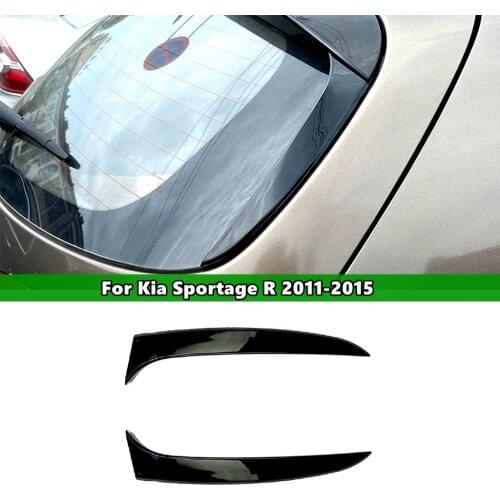 Rear Window Side Spoiler Wing For Kia Sportage 2011 2012 2013 2014 2015 Car-styling Auto Rear Window Mirror Tail Accessorie