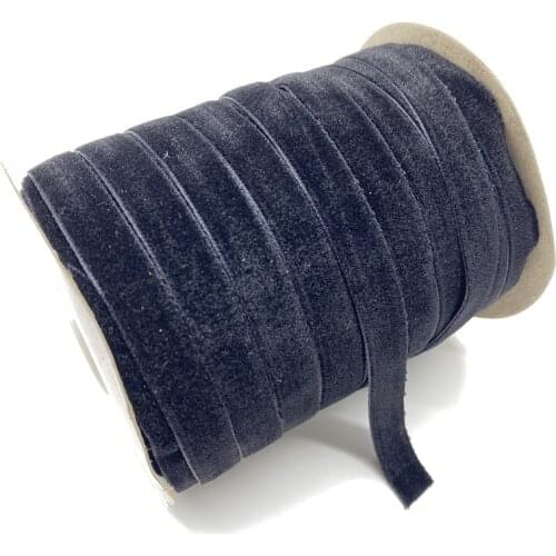 5Yards 6/10/15/20/25mm Velvet Ribbon Wedding Party Decoration Handmade Ribbon Gift Hair Bowknot DIY Christmas Ribbon #S21s02