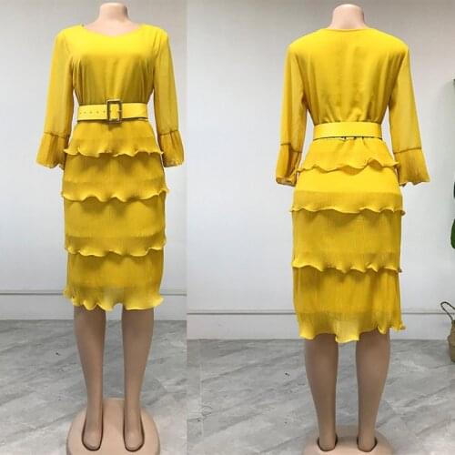 African Dresses for Women Summer 2021 New African Women Polyester White Purple Plus Size Dress African Clothes for Women