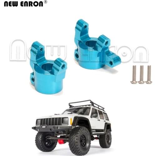 AX31382 2Pc Aluminum Steering Knuckle Carriers C Hub for RC Crawler Car Parts 1/10 Axial SCX10 II 90046 90047 AR44 Upgrade Part