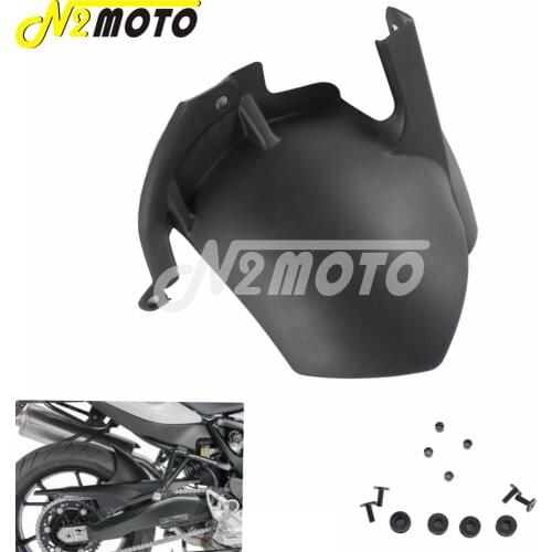 1 Set Motorcycle ABS Plastic Black Rear Mudguard Fender For BMW F800R F 800 R 2009-2017 Waterproof Inner Fender Chain Guard