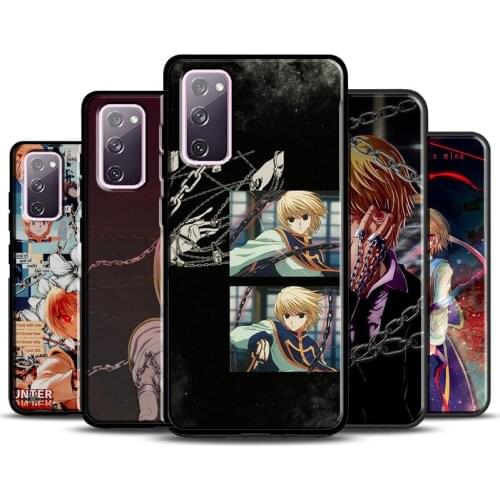 Kurapika Hunter x Hunter Anime Phone Case For Samsung Galaxy S20 FE S8 S9 S10 Plus Note 10 Plus Note 20 S21 Ultra Cover