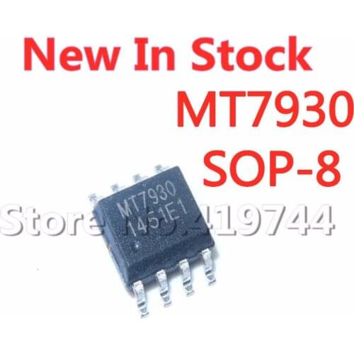 5PCS/LOT MT7930 SOP-8 LED driver chip In Stock NEW original IC