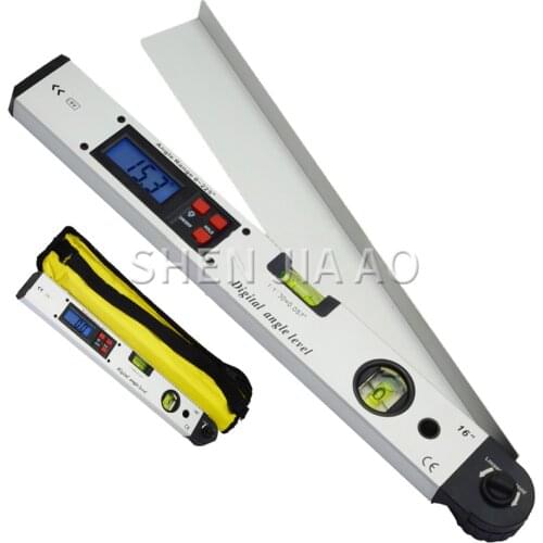 400mm/16INCH DC06 Digital Display Angle Electronic Laser Level Portable Digital Display Angle Meter Tool 1PC