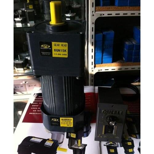 180W AC motor with reducing speed gear 6IK180GN-CF +6GN3K with fan