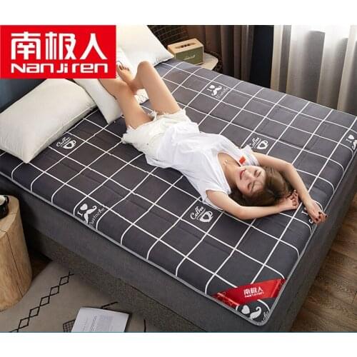 NANJIREN Home Textiles Products Bedding Set Collapsible Polyester Casual Comfortable Summer Breathable Students Soft Mattress