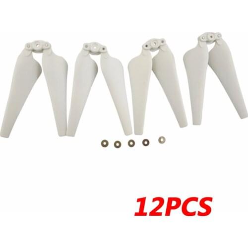 Upgrade Propeller Foldable Propeller for SJRC S70W Propeller Props Blade Set RC Quadcopter Drone Accessory White Color