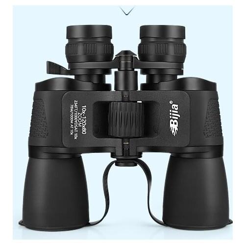 10-120X80 high magnification long range zoom hunting telescope wide angle professional binoculars high definition