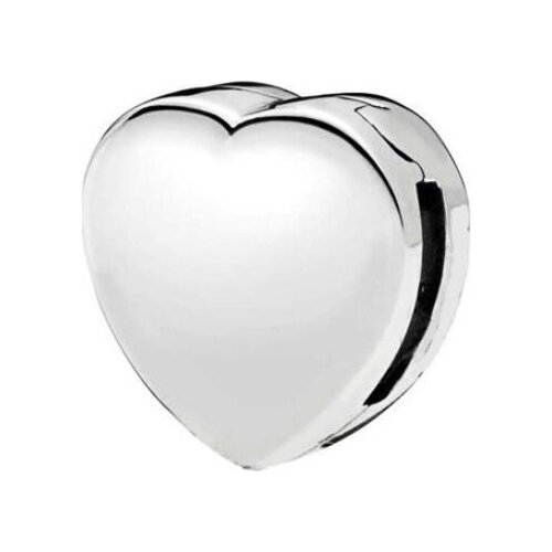 Genuine 925 Sterling Silver Charm Reflexions Smooth Love Heart Stopper Lock Beads Fit Pan Bracelet & Bangle Diy Jewelry