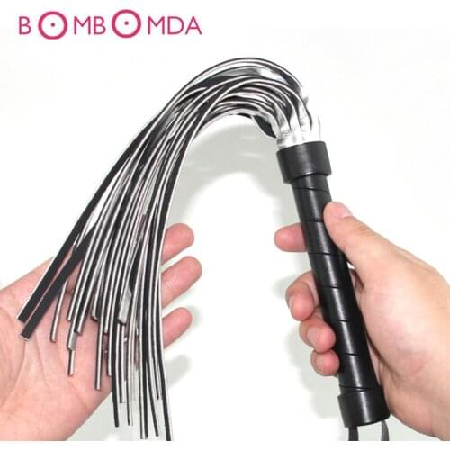 Spanking Sex Whip PU Leather Flirting Teasing SM Slave Bondage Adult Sex Toys for Woman Couple Role Play Adult Games Erotic Toys