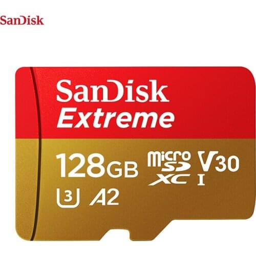 Original SanDisk Extreme Micro SD Card A2 U3 V30 1TB 512GB 256GB Flash Memory Card 128GB 64GB 32GB TF Card microSDHC/microSDXC