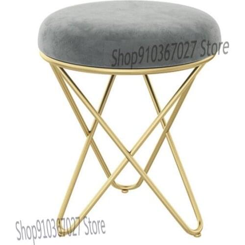 Living Room Household Makeup Stool Small Bench Ins Net Red Dressing Table Cloakroom Nail Shop Fashion Creative Stool
