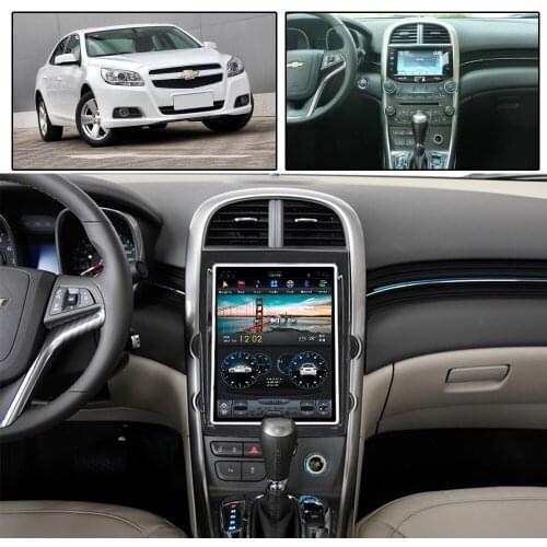 Tesla Styel Android 8.1 10.4" touch screen GPS navigation car no DVD player For Chevrolet Malibu 2013 2014 2015 auto stereo unit