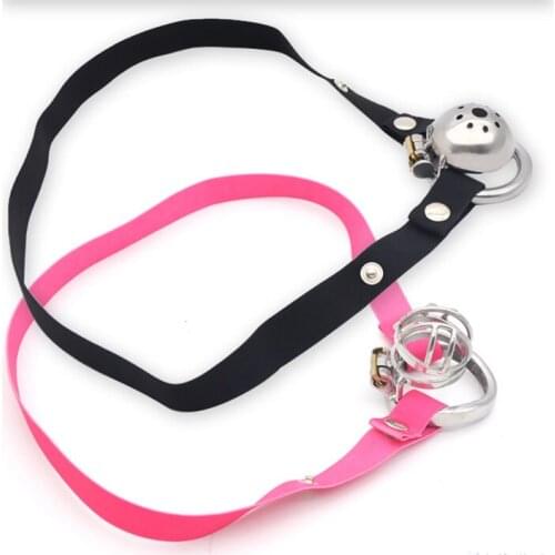 Underwear male Chastity Device Elastic Band Accessories Auxiliary Belt Adjustable Rope Scrotum Ring Men Woman Lesbian Sex Toys