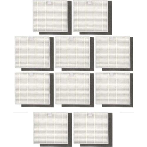 10Pcs Robot Vacuum Cleaner HEPA Filter,For ILIFE V8 V8S Sponge Filters Robot Vacuum Cleaner Replacement Accessories Kit