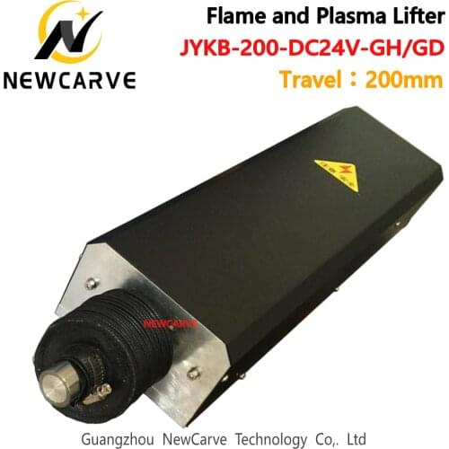 JYKB-200-DC24V GH/GD Flame Plasma 200mm Lifter Travel 1250mm/min For THC Lifter With Standard Clamp NEWCARVE