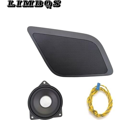 Car dashboard tweeter cover for BMW F20 center console speaker casing car dashboard loudspeaker horn trumpet cover stickers trim
