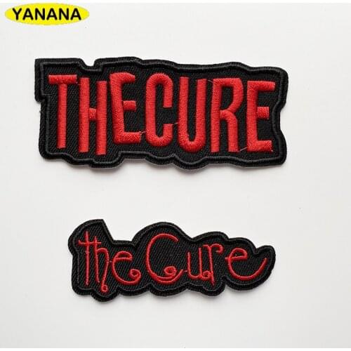 A Rock banner Patch Badges Embroidered Applique Sewing Iron On Badge Clothes Garment Apparel Accessories