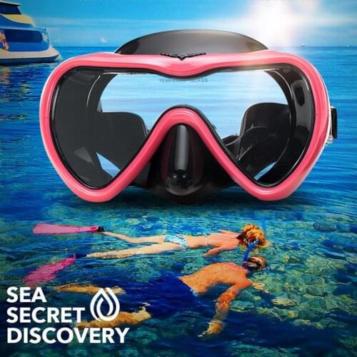 Adult Snorkeling Scuba Dive Glasses Anti Fog Tempered Glass Mask Goggles Snorkeling Mask Panoramic Scuba Diving Goggles