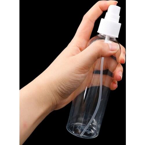 1PC 200ML Portable Travel Mini Transparent Plastic Empty Cosmetic Sample Spray Bottle Makeup Moisture Atomizer Perfume Bottle