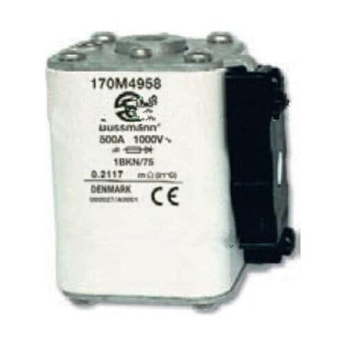 Fuses: 170M4960 630A 1000V / 170M4930 630A 1000V aR