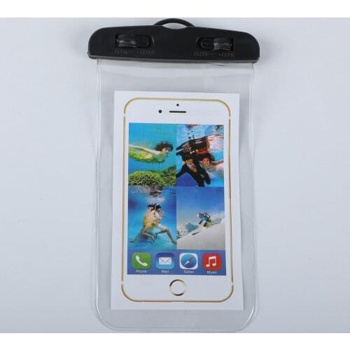 Transparent mobile phone waterproof bag drifting bag mobile phone universal waterproof bag camera touchable film