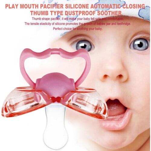 Cute Newborn Baby Pacifier Nipple Teethers Toddler Pacifier For Baby Kid Food Grade Silicone Training Nipple 2020 Hot Sale