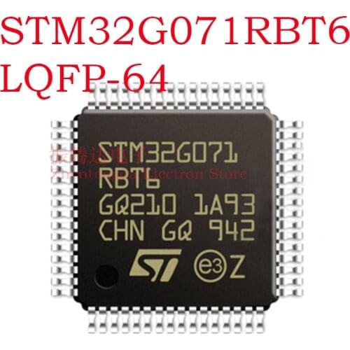 STM32G071RBT6 STM STM32 STM32G STM32G071 STM32G071RB LQFP-64 IC MCU