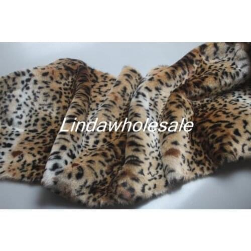 Leopard/tiger pattern faux fur fabric,felt cloth,background carpet sofa material,170cm*50cm/pcs