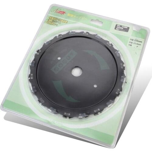 Universal 14/20 teeth trimmer head for lawn mower Garden Tool trimmer Brush Weed Cutter Blades Steel hedge Grass Trimmer Head