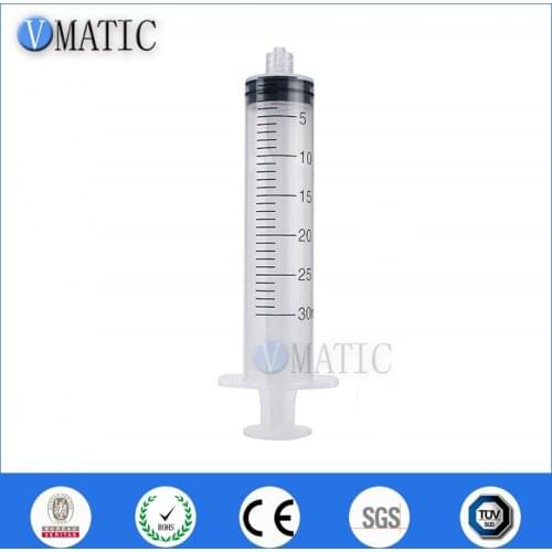 High Quality Recommendation 30ml/30cc Luer Lock Glue Dispensing Plastic Manual Syringe