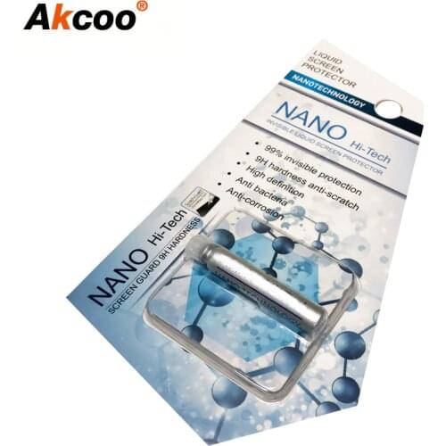 Original Nano Liquid Screen Protector with Scratch Resistant 9H Hardness for Smartphones Tablets Watches and any glass screen