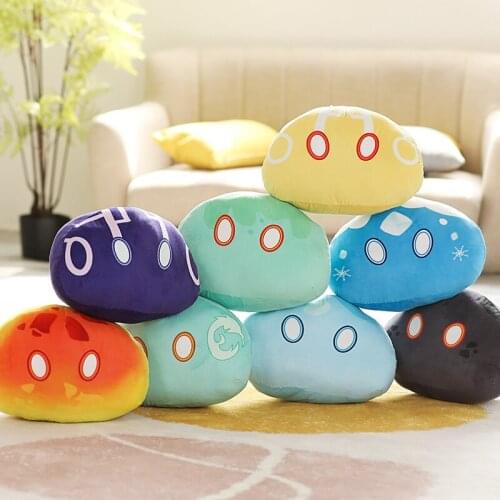 1PC 25/35/40cm Huge Game Genshin Impact Cosplay Slime Plush Dolls Keli Pillow Man Woman Plush Toys Girls Boys Kids Gift