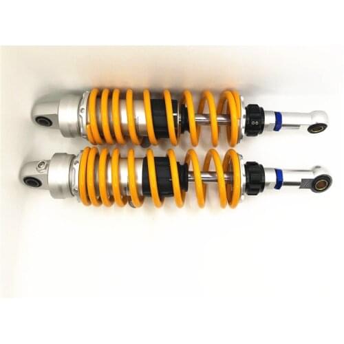 360mm 365mm 8mm spring Shock Absorbers Motorcycle Rear for Honda Yamaha Suzuki Dirt Bikes Kart ATV Motorcycle and Quad yellow
