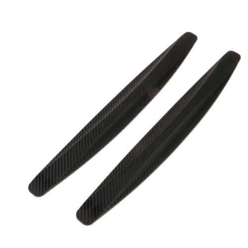 Vehicle Anti-Scratch Bumper Corner Door Guard Protection Lip Cover Trim Stickers 2PCS