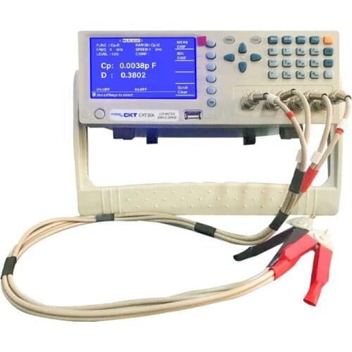 CKT10 Digital LCR Meter 10kHz RLC Meter ESR Tester Resistance Meter