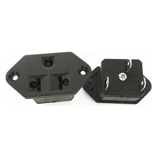 HOT NEW Power socket furniture socket general accessories embedded nylon pure copper 3 holes AC-12 3PIN