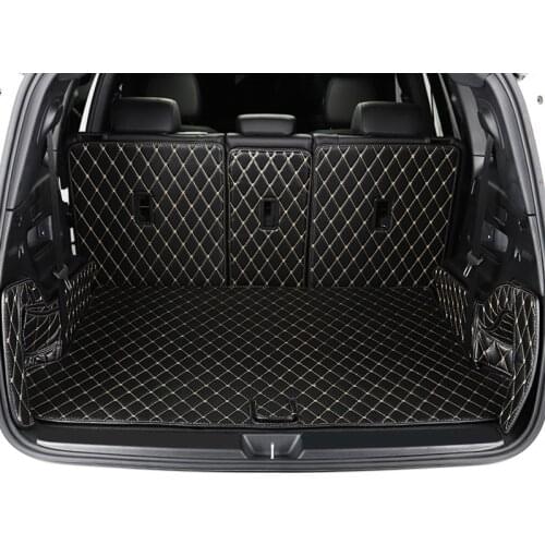 Best quality! Special car trunk mats for Mercedes Benz GLB 180 200 220d 250 2020 5 seats durable boot carpets cargo liner mats
