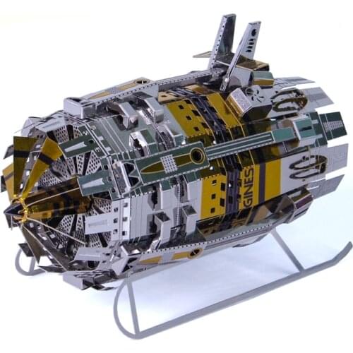 2019 Microworld model 3D metal puzzle Power Engine machine Model DIY Laser Cutting Jigsaw Model gift For adults and kids Toys