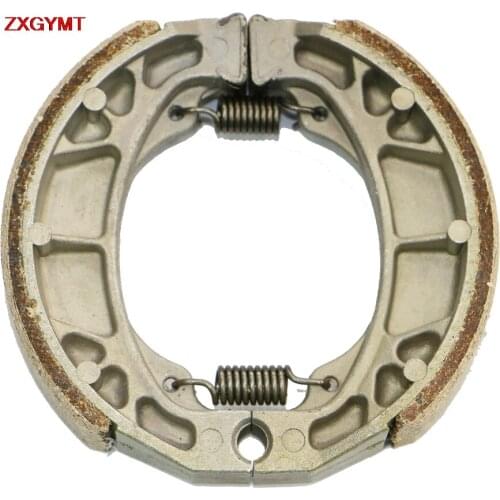 Carbon Brake Shoe Pads Set for YAMAHA BW 350 BW350 1987 1988 Front Rear Drum 88 87