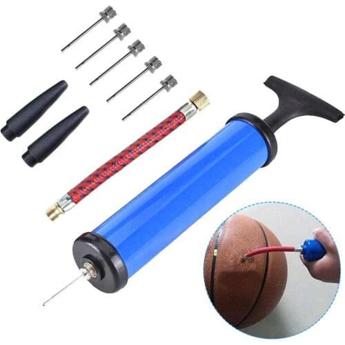 Balloon Football Basketball Inflatable Toy Manual Air Pump Inflator Tools Kit Air Pump Source Inflator Reifen / Inflator Pumpe