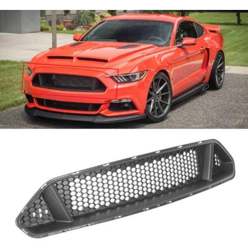 Front Upper Mesh Grille Air Intake Grill Protection Fit for Ford Mustang 2019 2020 Car Accessory