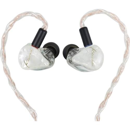 KINERA IDUN Wired 3.5mm 0.78mm cable earphones monitor hifi dj Active Noice Cancelling headset Detachable Audio earbuds no mic