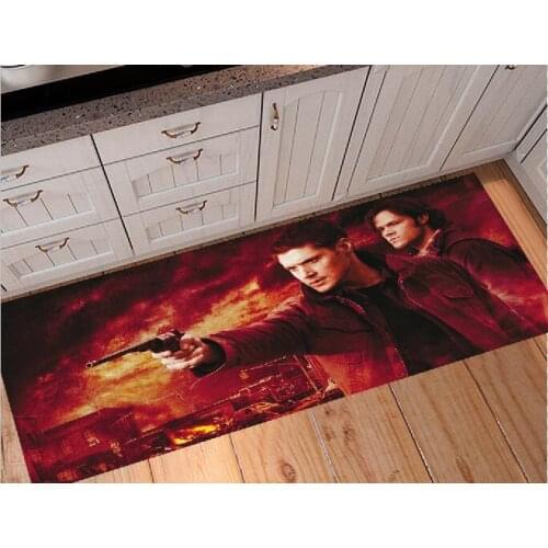 Supernatural Evil Floor Rug Long Doormat Carpet Room Home Graden Kitchen Non-slip Door Mat