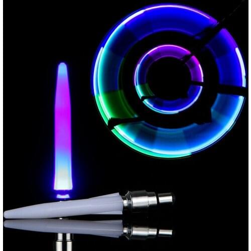 1Pc Motion Activated Glow Bike Flashlight Car Motorcycle Tire Caps Wheel Light Amazing Fantastic Bicycle Accessory LED
