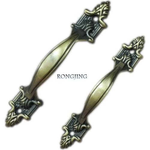 New 85mm Antique Cabinet Drawer Handle Kitchent Cabinet Knobs Vintage Closet Handle Cupbord Pulls Shoes Box Cabinet Bars Pulls