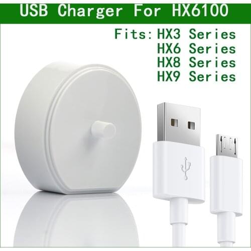 HX6100 5V USB Charger For Philips Sonicare Toothbrush HX3100 HX3110 HX3120 HX3130 HX3210 HX3211 HX3214 HX3216 HX3226 HX3281